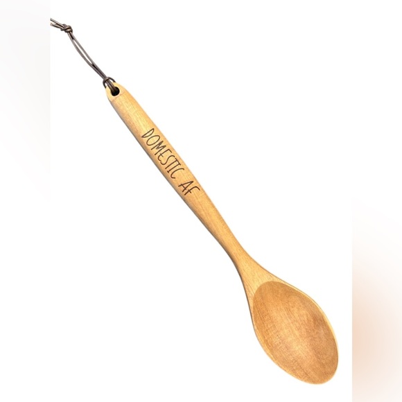 New “ Domestic A F “ engraved wooden spoon 2 for 22 - Picture 1 of 1